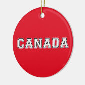 Canada Keramisch Ornament (Links)
