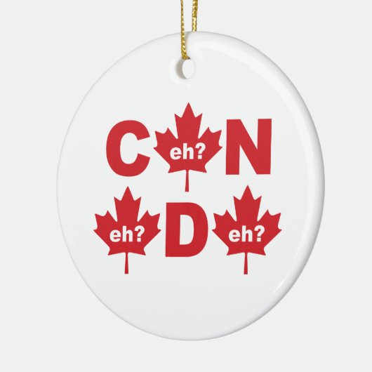Canada Keramisch Ornament (Links)