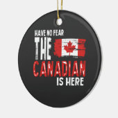 Canada Keramisch Ornament (Links)
