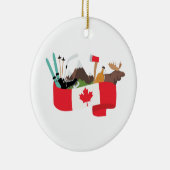 Canada Keramisch Ornament (Rechts)