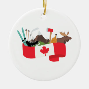 Canada Keramisch Ornament