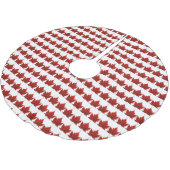 Canada kerstboomrok Canada Maple Leaf Deco Kerstboom Rok (Gekanteld)
