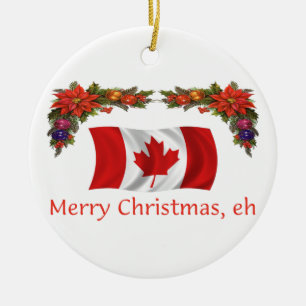 Canada Kerstmis Keramisch Ornament