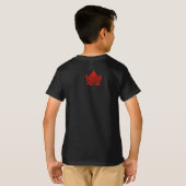 Canada Kind Shirt Canada Vlag onder de Souvenir-To (Achterkant volledig)