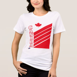 Canada klassieke stijl ontwerp Tri-Blend shirt