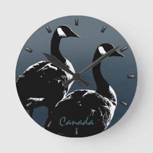 Canada Klock Canadian Goose Souvenir Wall Clock Ronde Klok