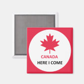 Canada kom ik hier magneet (Voorkant / Achterkant)