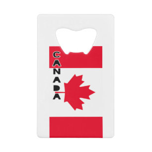 Canada Kredietkaart Flessenopener