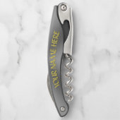 Canada Kurkentrekker Gold Canada Aangepaste flesop (Achterkant)