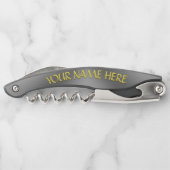 Canada Kurkentrekker Gold Canada Aangepaste flesop (Achterkant)