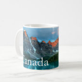 Canada Lac Canadien Banff Café Mug Souvenir (Devant gauche)