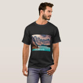 Canada Lake Moraine T-shirt (Voorkant volledig)