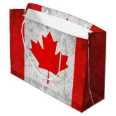 Canada Large Cadeauzakje (Achterkant Gekanteld)