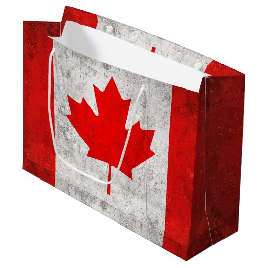 Canada Large Cadeauzakje (Voorkant Gekanteld)