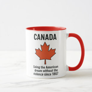 Canada leeft de Amerikaanse droom zonder de Mok