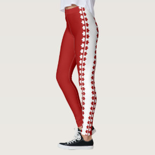 Canada Leggings Canada Pantalons à feuilles d'érab