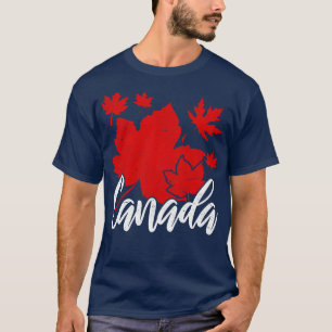 Canada Liefhebber Canadees Maple Leaf Canada 1 T-shirt