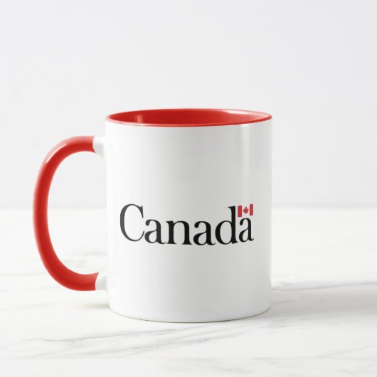 Canada Logotype Combo Mug (Gauche)