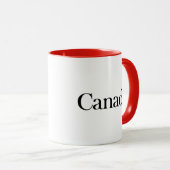 Canada Logotype Combo Mug (Devant droit)