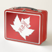 Canada Lunchbox - Aangepaste Canada Lunchboxes (Voorkant)