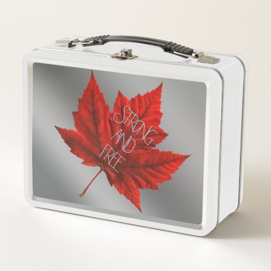 Canada Lunchbox - Aangepaste Canada Lunchboxes (Voorkant)
