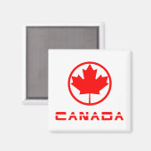 Canada Magneet (Voorkant / Achterkant)