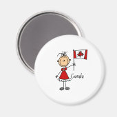 Canada magneet (Voorkant / Achterkant)
