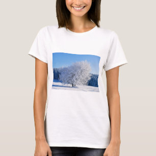 Canada, Manitoba, Grande Pointe. Mist en rijmijs T-shirt