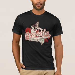 Canada Map T-shirt