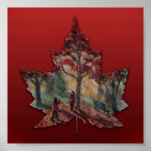 Canada Maple Leaf Art Prints - Posters (Voorkant)