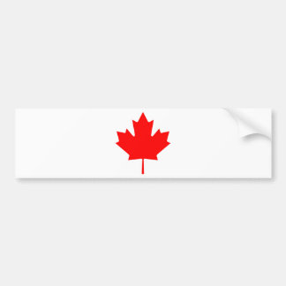 Canada - Maple Leaf Bumpersticker