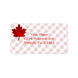 Canada-Maple Leaf by Shirley Taylor Etiket