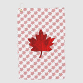Canada-Maple Leaf by Shirley Taylor Golfhanddoek (Voorkant)
