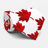 Canada-Maple Leaf by Shirley Taylor Stropdas (Opgerold)