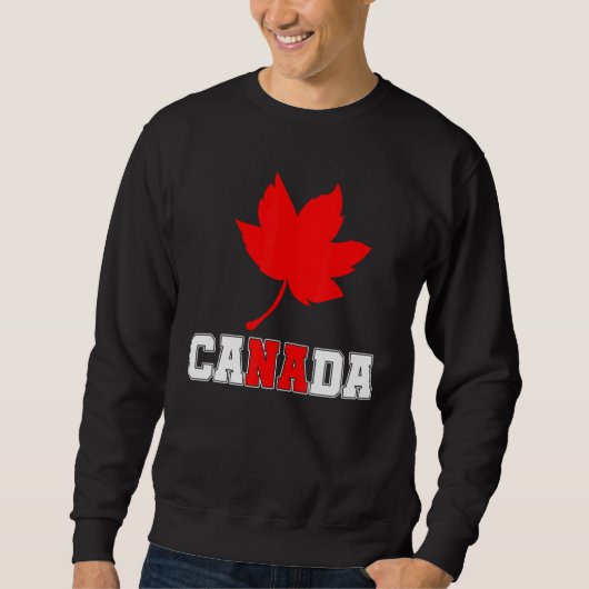 Canada Maple Leaf Canada Trui (Voorkant)