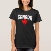 Canada Maple Leaf Canadian Flag Pride  1 T-shirt (Voorkant)