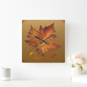 Canada Maple Leaf Clock Canada Souvenir Wall klok (Huis)