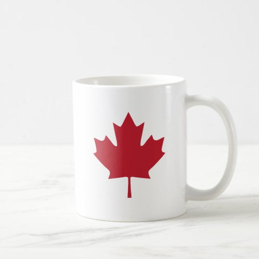 Canada Maple Leaf Coffee Mok (Rechts)