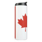 Canada Maple Leaf Flag Patriotisme Thermosbeker (Gedraaid links)