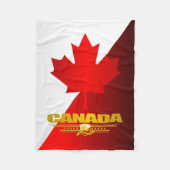 Canada Maple Leaf Fleece Deken (Voorkant)