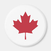 Canada Maple Leaf Fridge Magnet Magneet (Voorkant)