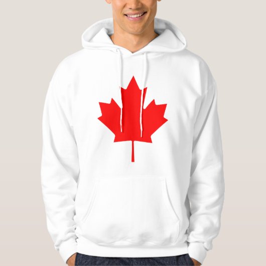 Canada Maple Leaf Hoodie (Voorkant)