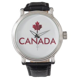 Canada Maple Leaf Horloge
