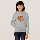 Canada Maple Leaf Kind Hoodie Canada Sweatshirt (Voorkant volledig)