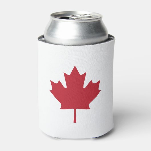 Canada Maple Leaf Koelbox Blikjeskoeler (Blikje Voorkant)