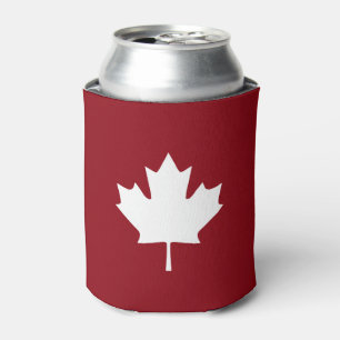 Canada Maple Leaf Koelbox - Omgekeerde kleuren Blikjeskoeler