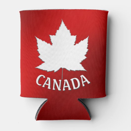 Canada Maple Leaf Koelbox Personalized Souvenir Blikjeskoeler (Voorkant)