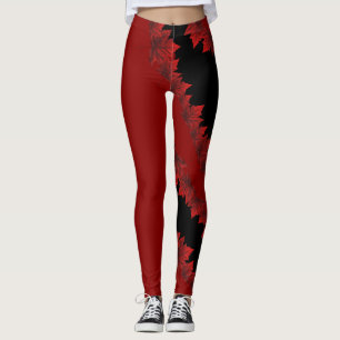 Canada Maple Leaf Leggings Autumn verliest Legging