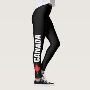 Canada Maple Leaf-Leggings Leggings