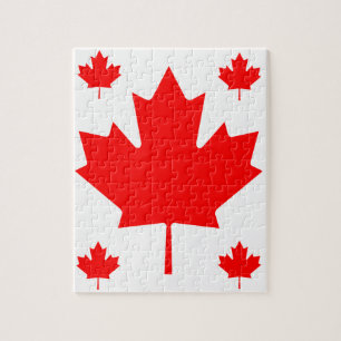 Canada Maple Leaf Legpuzzel